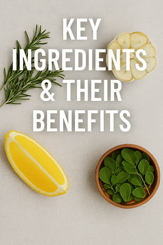 Key Ingredients & Their Benefits - Quietum Plus Reviews